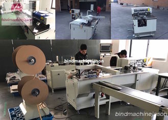 China Máquina cerrada del alambre gemelo con la perforación de PBW580 para el calendario y el cuaderno proveedor