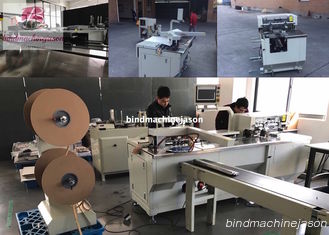 China Máquina obligatoria de anillo del dúo con la función de perforación PBW580 del agujero para el calendario proveedor