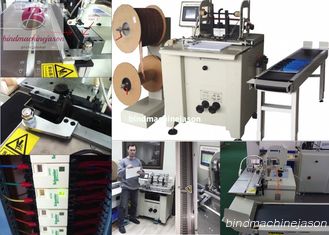 China Alambre doble semi automático un DCA520 más cercano del lazo para la producción del calendario proveedor
