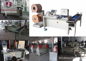 China Una máquina más cercana DCB360 de la bobina semi automática del cuaderno ningún molde del cambio de la necesidad proveedor