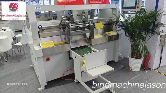 China Plastic coil forming and binding machine PS420 used for notebook with differ thickness proveedor