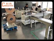 Twin wire closing machine with punching PBW580 for calendar and notebook