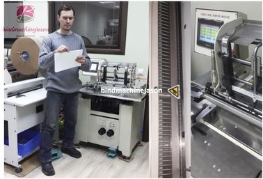 Alambre gemelo semi automático que inserta la máquina DCA520 para la producción del calendario proveedor