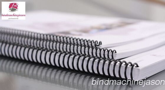 Plastic coil forming and binding machine PS420 used for notebook with differ thickness proveedor